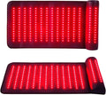 Infrared Red Light Therapy Red Light Therapy Mat with Neck Support 660nm&amp850nm NIR Deep Wavelength Blanket Pad for Back Belly Knee Shoulder HIPS Body Pain Relief