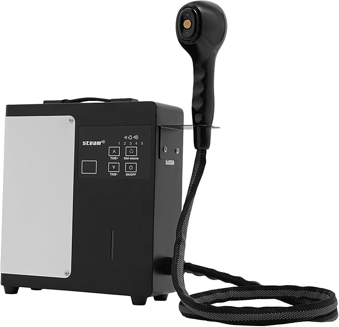 Nano Hair Steamer with Digital Display - 5 Adjustable Mist Levels and 60min Timer Hair Coloring Hair Perm Dyeing Scalp Hairdressing Care Sprayer for Deep Conditioning
