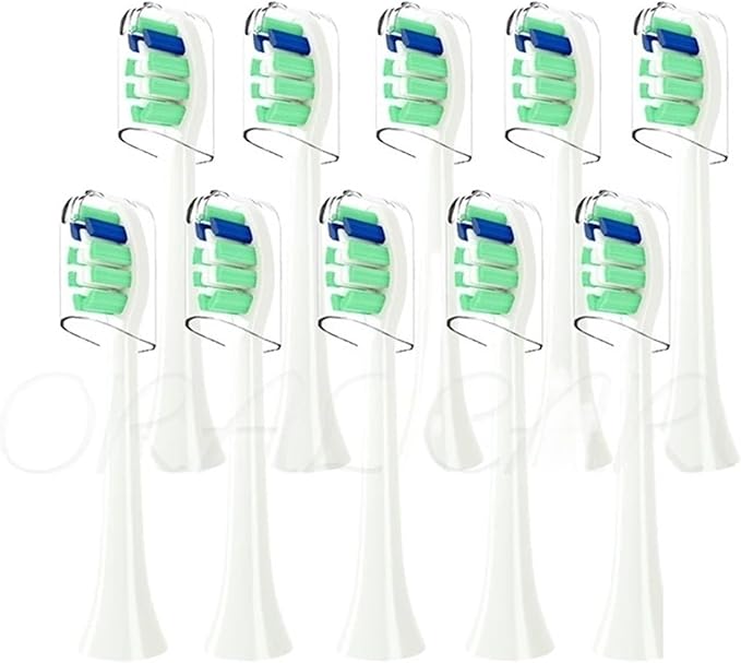 Replacement Brush HeadsCompatible for HX3226/HX3216/HX6930/HX6730/HX6530/HX9093/HX9360 Electric Toothbrush(Type B)