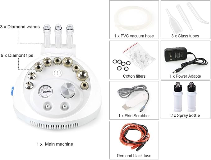 4 in 1 Home Use Device Facial Cleansing Skin Care Elitzia ETMS33P31 (Without air Pressure Plate)