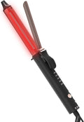 K&ampK 1.1inch 1-Infrared Professional Infrared Hair Curling Iron Heater Ceramic Barrel that Stays Hot 1.1 Inch Hair Iron Curler for Medium to Large Curls Travel-Ready International Dual Voltage.