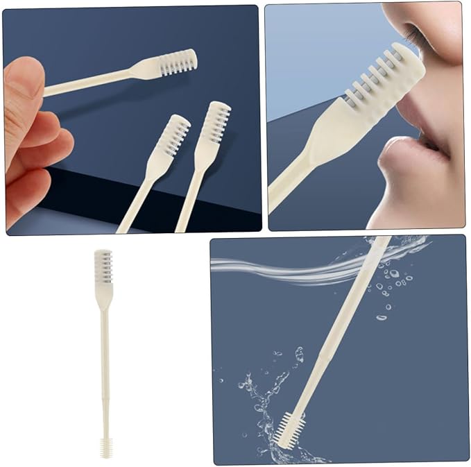 60pcs Manual Nasal Hair Trimmer Portable Nose Hair Cutter for Men and Women Dual- Design for and Precise Nose Removal