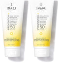 IMAGE Skincare PREVENTION+ Daily Ultimate Protection MoisturizerSPF 50 Face Sunscreen LotionZinc OxideBlendable with No White Cast3.2 oz(Pack of 2)