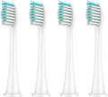 8Pcs Replacement Brush Heads Compatible for Philips Sonicare Clean HX3/HX6/HX9 Series Toothbrush(4Pcs White)