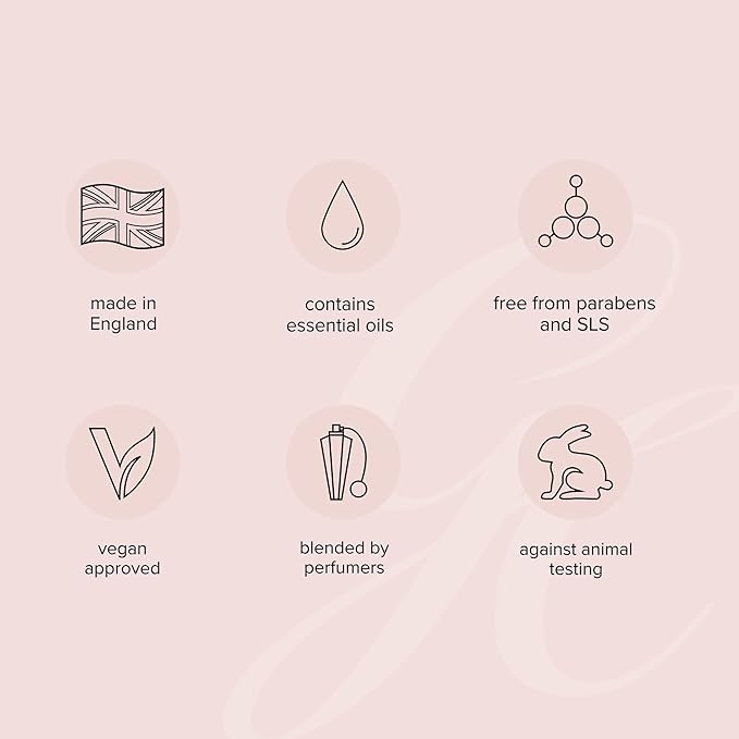 Grace Cole Vanilla Blush &amp Peony Bath &amp Shower Gel 1 x 300ml