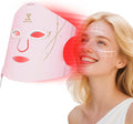 Red Light Therapy Mask for FaceLed Face Mask Light TherapyInfrared Light TherapyAnti-Wrinkle Face Light Therapy Device at HomeFace CareGift for WomenFacial Mask Pink