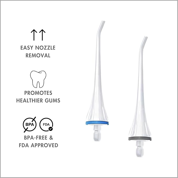 ToiletTree Products Replacement Tips for Poseidon &amp Professional Oral Irrigator 8 Pack