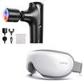 RENPHO Eye Massager with Heat Mini Thermacool Massage Gun with Heat and Cold