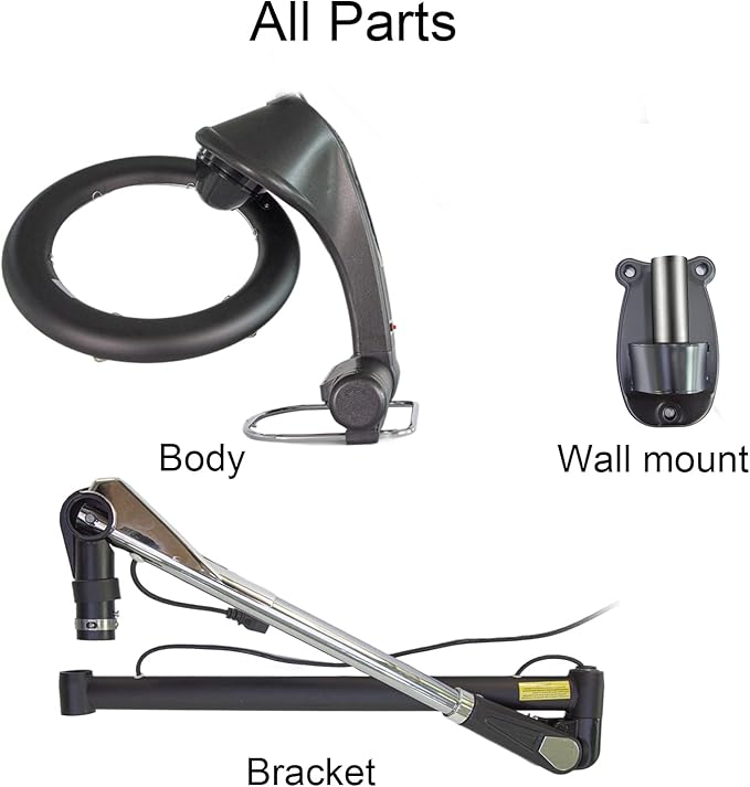 Hair Salon Flying Disk Infrared Hair Dryer Hood Standing Wall-Mounted 360 Degree Rotation Hair Heating Styling Machine Elitzia ETFDXL (Wall-Mounted)