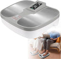 Electric Foot Massager Shiatsu Machine with Magnetic Shock and Heating for Pain Relief Adjustable Time/Energy Ideal for Plantar Fasciitis Home and Office Use
