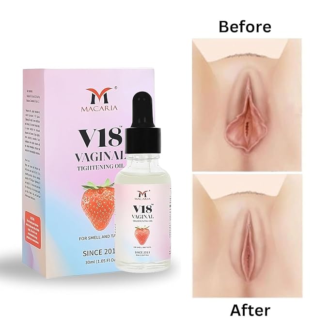 MACARIA V18 Vaginal Tightening Cream Tightening Gel for Pussy Yoni Narrows Vaginal Walls Improves Vagina Health Enhances Intimate Sensitivity Restoring Self-Confidence
