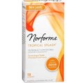 Norforms Tropical Splash Deodorant Suppositories 12 each (Pack of 5)