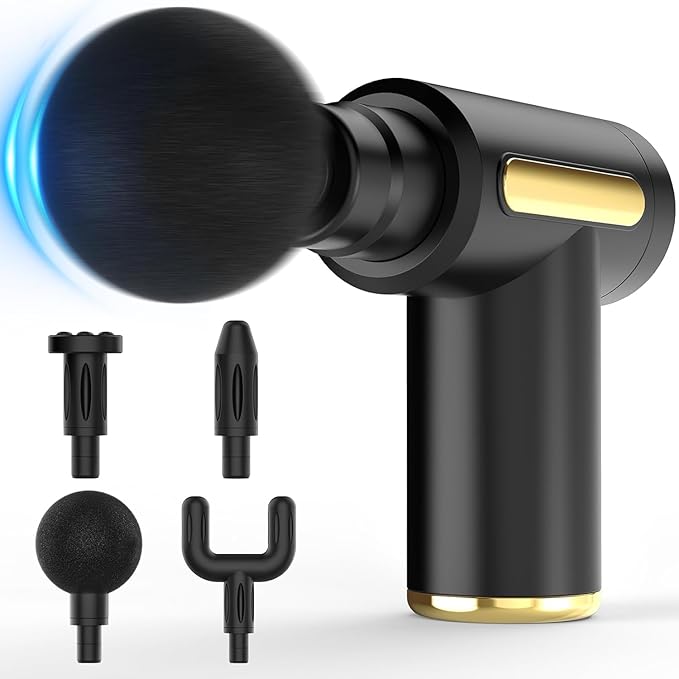 Massage Gun Portable Small Travel Tool Black