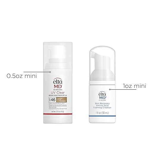 EltaMD UV Clear Tinted Face Sunscreen SPF 46 Oil Free Sunscreen for Sensitive Skin with Zinc Oxide Dermatologist Recommended