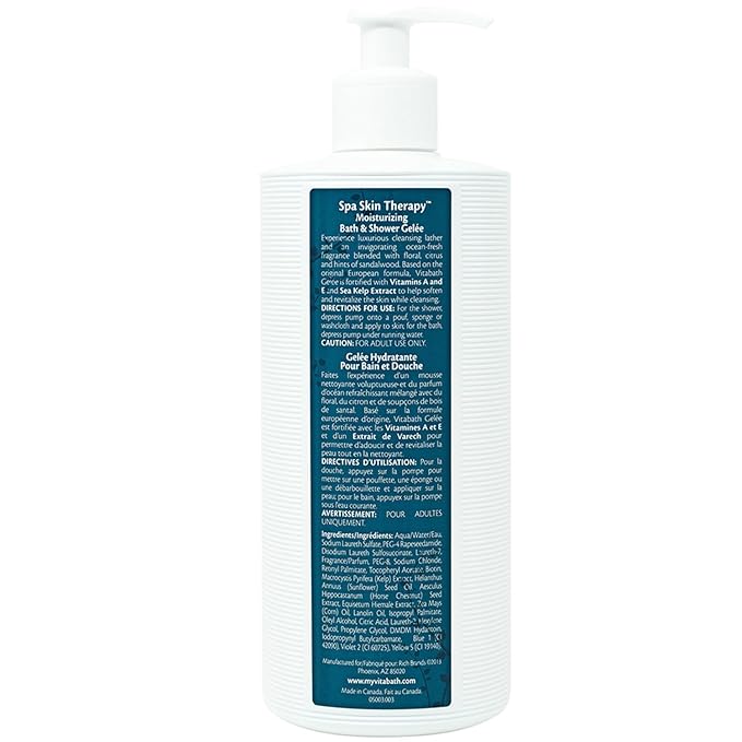 Vitabath ORIGINAL Moisturizing Bath &amp Shower Gelée (21 oz Sandalwood)