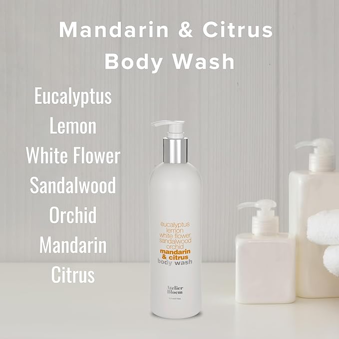 GOLVVELOC Atelier Bloem Mandarin &amp Citrus Purifying Body Wash - 16 oz.
