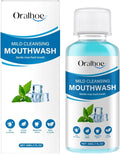Fresh Mint Mouthwash for Instant Clean &amp Long-Lasting Freshness – Remove Food Residue Boost Oral Comfort(2PCS)