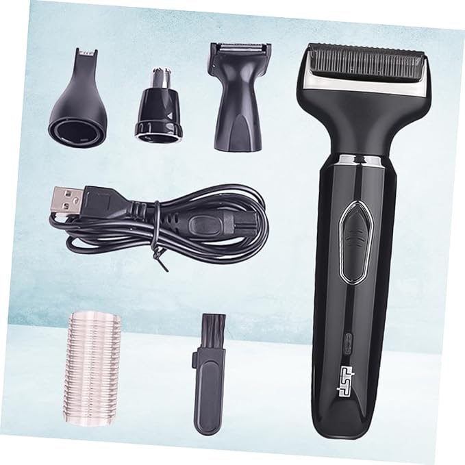 Multi-Function Electric Razor Set Nose Hair Clipper Hair Clipper Razor Electric Nose Trimmer Facial Brush