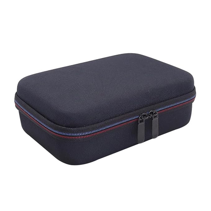 SAFIGLE Portable EVA Travel Shaver Case 2-Piece Organizer for Electric Razors and Beard Trimmers Anti-Shock Bag for Men Go