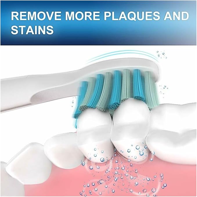 8/12pcs Toothbrush Replacement HeadsCompatible for FW-507 FW-508 FW-917 Head(FW-02-3)