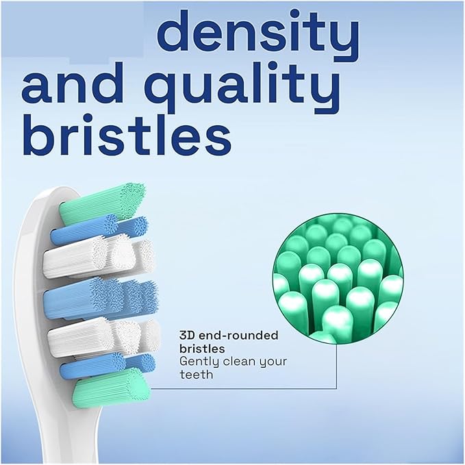 Replacement Toothbrush HeadsCompatible for with Soft Electric Brush Head 4100 6500 6100 7500 5300 1100