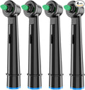 Orthodontic &amp Interdental Replacement Brush Heads Compatible with Oral-B Electric Toothbrushes 4-Pack End Tuft Design for Braces &amp Between Teeth Cleaning