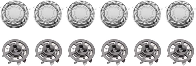SH50/52 Compatible for Philips Compatible for Norelco 5000 Series Electric Shaver Replacement Blade Compatible with Shaving Heads 6-Piece Set