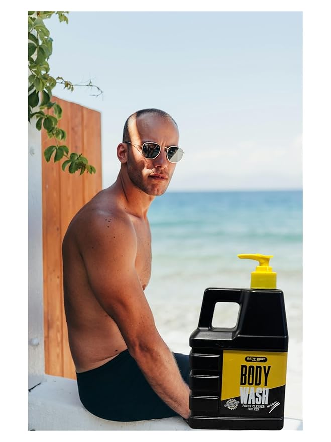 Body Wash Bath Shower Gel Toolkit in Canister 740ML/25 ounces