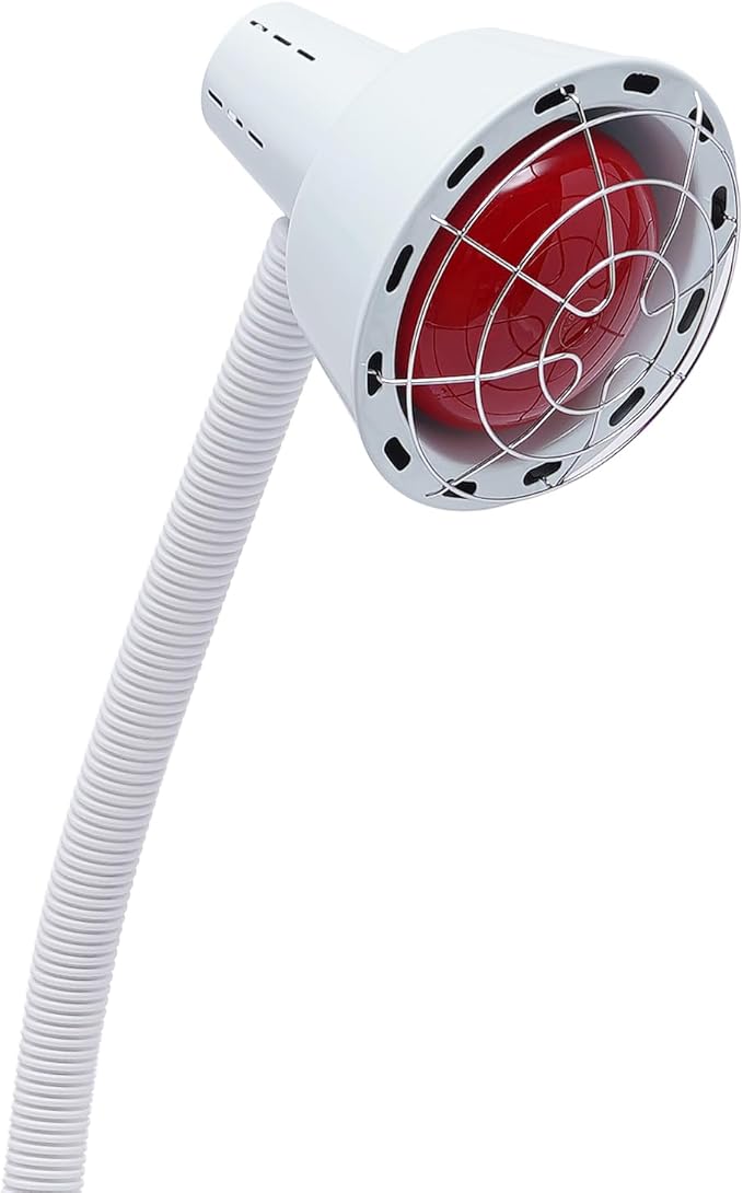Infrared Light 275W Red Near Infrared Heat Lamp Adjustable Red Light Standing Lamp Set