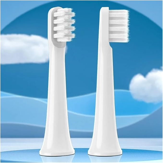 16 Replacement Brush Heads Suitable Compatible for The T100 Electric Toothbrush with Soft Bristle nozzles