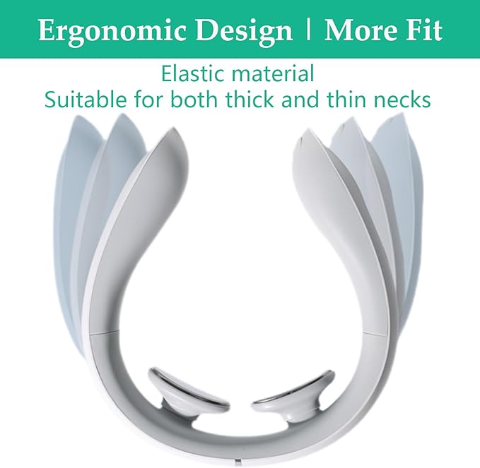 Vitality Magic Pro 2.0 Neck Massager - Upgraded Neck Massager【4 Heated Heads】【6 Massage Modes】【14 Adjustable Gears】 Ergonomic Design Portable Lightweight (1 PC)