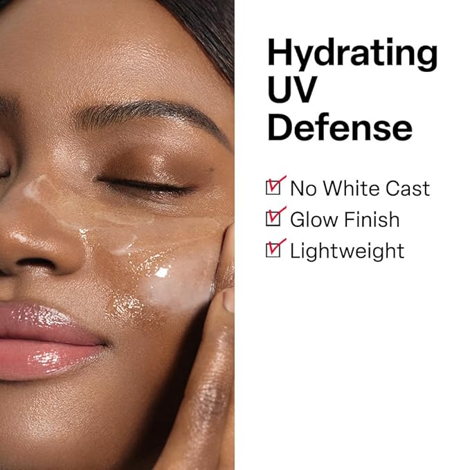 Dr. G R.E.D. Blemish Soothing Up Moisture Sunscreen - Korean Sunscreen with No White Cast - Broad Spectrum SPF for Sensitive Skin - Non-Greasy - With Hyaluronic &amp Azelaic Acid - 1.69 fl oz