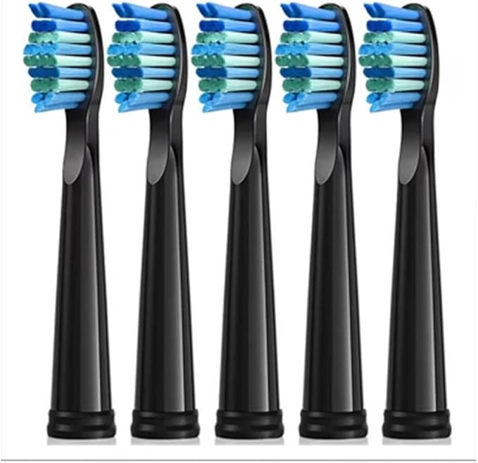 15pcs Toothbrush Heads ReplacementCompatible for Seago SG-507B/908/909/917/610/659/719/910/575/551/E9(15 Pink)