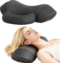 3 in 1 Neck Massager Pillow 3 in 1 Neck Massager 3-in-1 Necks Massagers Pillow Ergonomic Memory Foam Pillows for Necks and Shoulder Relax (Dark Gray-Plug in)