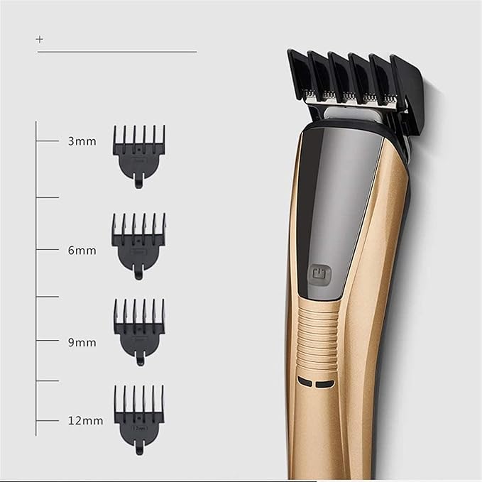 HIIGH Beard Trimmer for Men Cordless Mustache Body Trimmer Hair Trimmer Kit Precision Trimmer Nose Hair Trimmer Waterproof USB Rechargeable 6 in 1