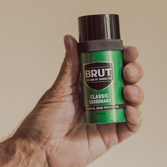 BRUT Deodorant Stick Original Fragrance 2.50 oz (Pack of 8)