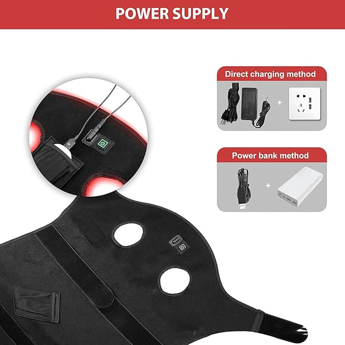 Portable Red Light LED Horse Therapy Device for Horse Muscle Recovery and Head Infrared Light Therapy Wearable Device (1pc)