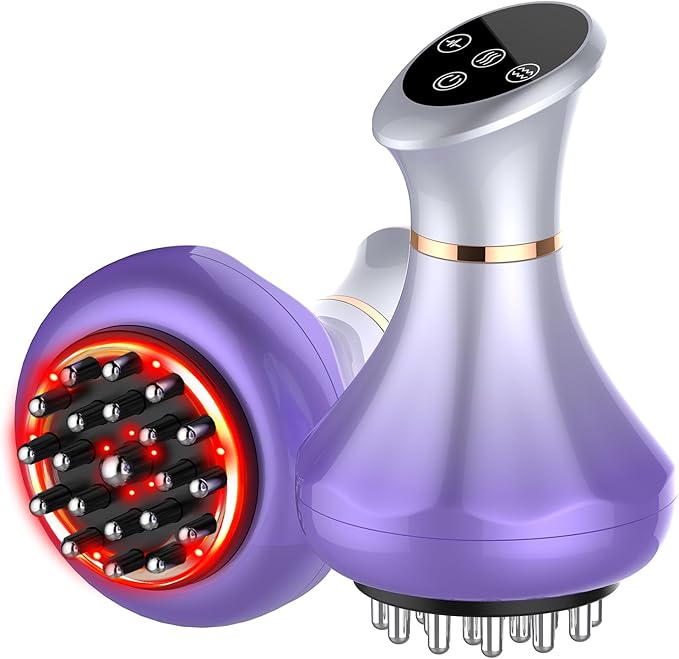Lymphatic Drainage Massager Anti Cellulite Massage Tool For Thigh &amp Belly Stretch Marks &amp Cellulite Reduction Handheld Massage tools for Sciatica Nerve Legs Arms Hip Muscle Low Back Pai