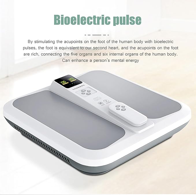 Terahertz Foot Massager Terahertz Therapy Instrument Magnetic Pulse Measuring Health Quantum Instrument 20 Intensities Recovery for Your Feet and Body
