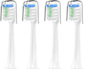4PCS Electric Toothbrush HeadCompatible for Sonic Soocas X1 X3Compatible for Xiaomi Mijia(4pas White)