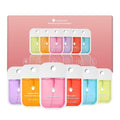 6PCS Hand Sanitizer Spray Pocket Power Mist Hydrating Hand Sanitizers Spray Travel Size Portable Hand Sanitizer Multi-Flavor for Adults and Kids