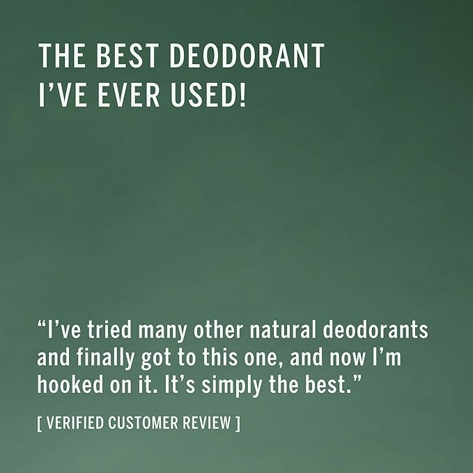 CORPUS - Natural Deodorant Stick For Sensitive Skin | Aluminium + Baking Soda Free | Unisex Non-Toxic Made In The USA (Nº Green)