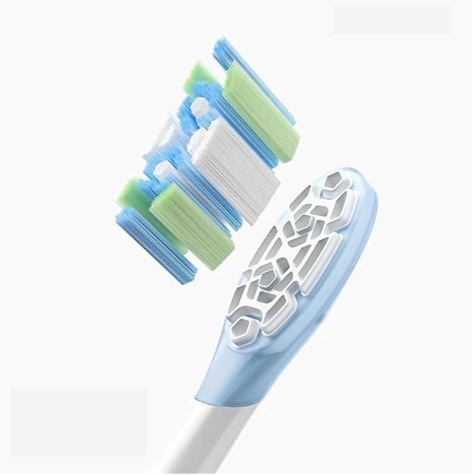 Compatible for Electric Toothbrush Brush Head 3PCS Heads Sonic Vibration Accessories Set(Combo Set)