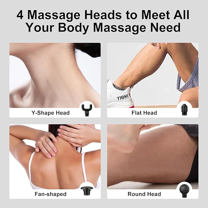 Neck Massage Mini Massage Gun Compact Sports Massager Percussion Deep Tissues Muscle Massager Portable Handheld Massager for Office HomeSalon Travel Gift