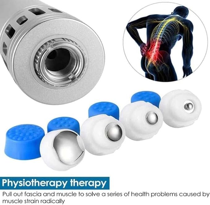 Shockwave Therapy Machine ED Pain Relief Massager Professional High Efficient Electromagnetic Extracorporeal Deep Tissue Percussion Body