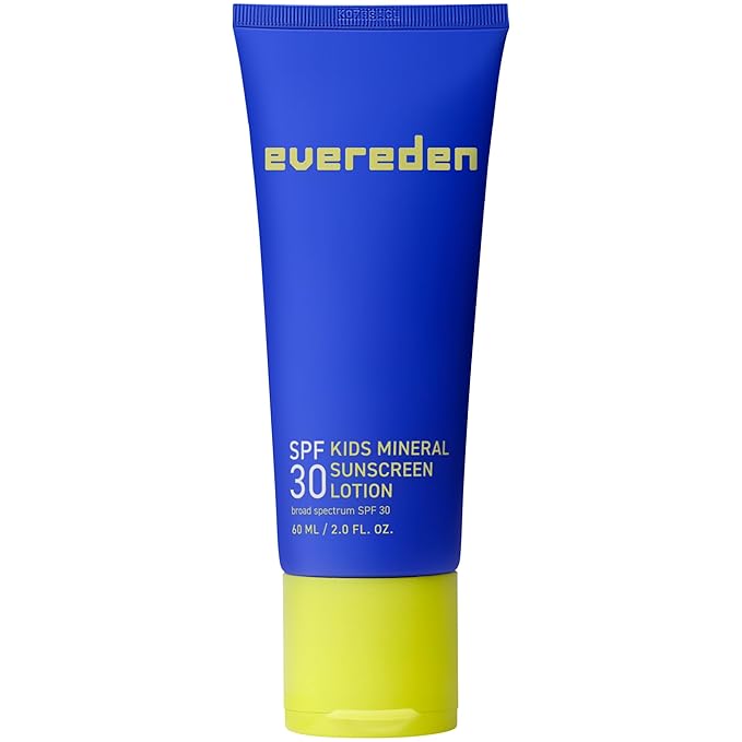 Evereden Premium Mineral Sunscreen SPF 30: Baby-Safe Whole-Family Mineral Sunblock Kids Love - Non-Nano Kids Sunscreen for Year-Round UVA &amp UVB Protection -Safe &amp Reef-Friendly - FSA Eligible