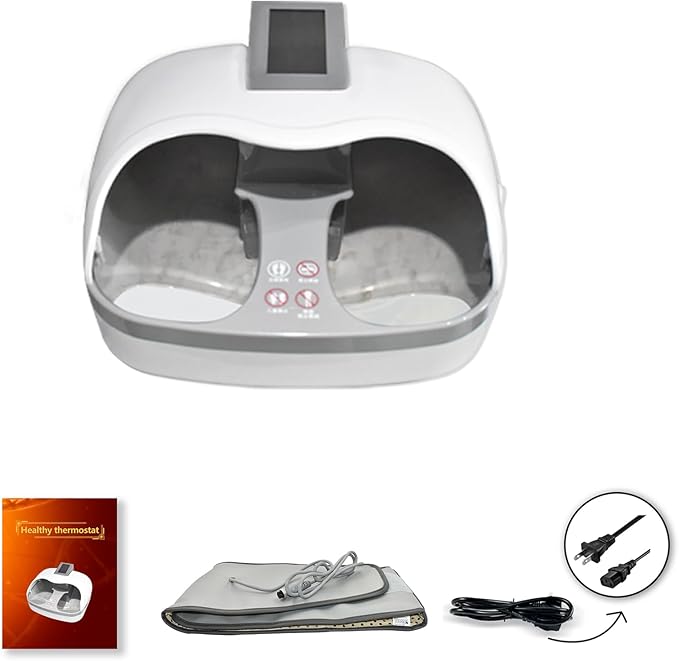 Terahertz Foot Massager Health Physiotherapy Instrument Magnetic Pulse Measuring Health Quantum Instrument with Belly Belt Work from Home Essentials