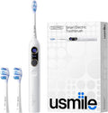 usmile Y20PRO Electric Toothbrush AI-Powered Smart Toothbrush with AM/PM Auto Mode 4 Brushing Modes 90-Day Battery App Control Real-Time 3D Map 2 Brush Heads Included