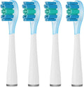 10 Pcs / for Usmile Toothbrush Head Copper Free Shock-Absorbing Replacement Brush Heads(Green-10)