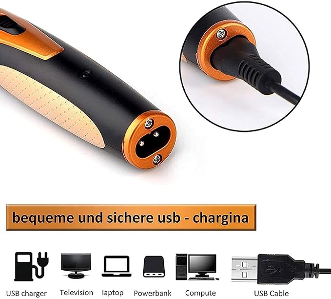 Nose Hair Trimmer for Men-Professional Painless Ear and Nose Hair Trimmer for Men Women Electric Nose Hair TrimmerWaterproof Dual Edge Blades for Easy Cleansing